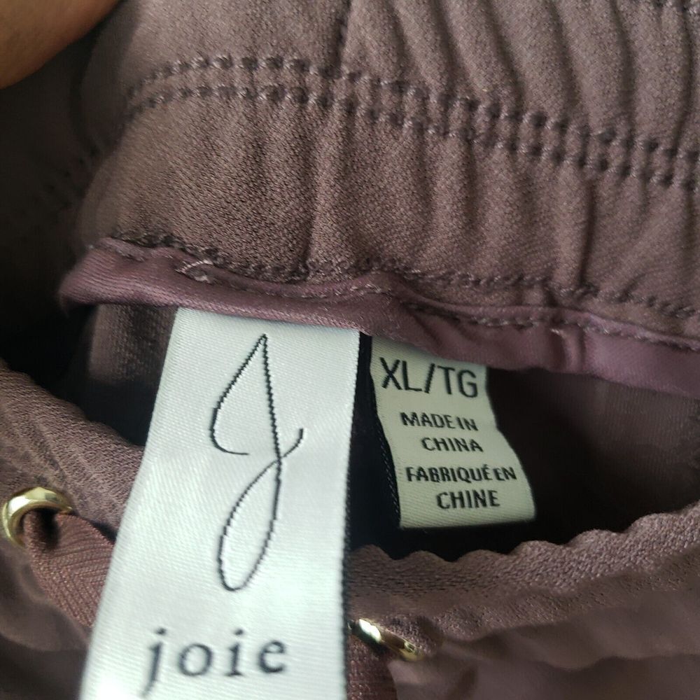 Joie Tapered Leg Mauve Elastic Drawstring Waist S… - image 6